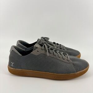 Flux Adapt Knit Trainer Grey Gum Barefoot Training Athletic Shoes 10M/11W